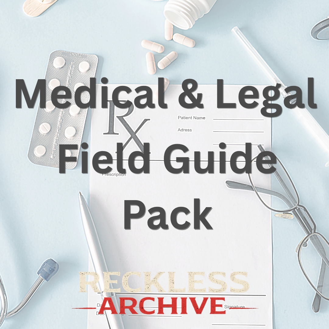 Medical & Legal Field Guides